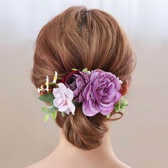 Flower Hair Clip for – Elegant Hair Accessory for Wedding, Party & Daily Wear…