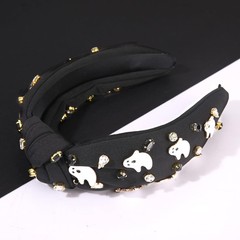Halloween Headbands & – Jeweled Ghost Candy Corn Knotted Headband, Bracelets,…