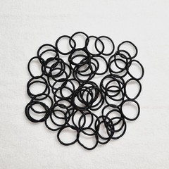 50Pcs small Hair Ties Elastics Ponytail Holders Elastic Bands For Girls baby Pet