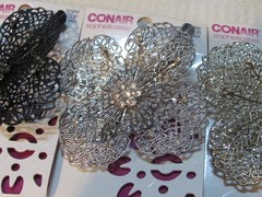 conair sophisticates salon clips lot of 3 pack = 3 piece
