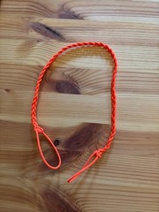 Rip Tie Hair Ties Brand Neon Orange Regular Length