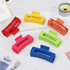 4 Inch Big Hair Claw Clips 6 Pcs Large Claw for Thick Hair Square Hair Clips for