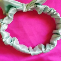 Elegant Candy Velvet Queue Hair Rubber Bands for Girls