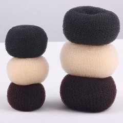Hot Bun Wraps Black Brown Blonde Large Hair Bun Donut Hair Accessories