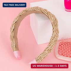 Lilly Pulitzer Women’s Fashion Headband, Woven Raffia Hair Accessories for Teens