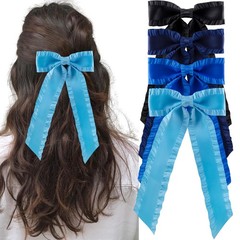 hisial 4PCS Ruffle Layered 1 Count (Pack of 4), Black/Navy/Royalblue/Blue