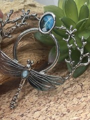 Dragonfly Festival Gem Hair pin Clip Women’s Hair Accessories Renaissance fair