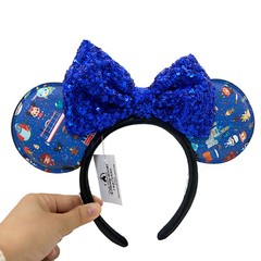 110 Styles Disney Parks Mickey Magical Bow Minnie Mouse Ears Bow Headband Cos