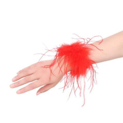 Slap Bangle Patting Circle Feather Slap Bracelets Wristband Hair Accessories
