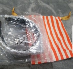 Alicia Bonnie Silver Metallic Headband Authentic W/Dustbag Retails $ 48 New