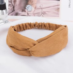 2026 New Design Fashion Women Summer Style Headbands Bohemian Girl Cross Turban