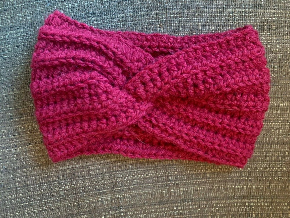 Handmade Crocheted Head Bands Ear Warmers Choose Your Color