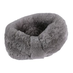 Women’s Winter Cold Weather Headband Rex Rabbit Fur Elastic Headwarmer Hairband