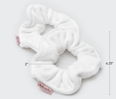 Kitsch Microfiber Towel Scrunchie, White – 2 Count/1 Pack