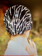 New Wide Headband Hair Wrap Pullover Batik Chemo Scarf SEA CORAL Green Gaiter