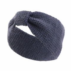 Elastic Knitted Headband Winter Warm Hairband Women Girls Headwear Solid Color