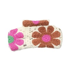Light weight Fabric Knitted Hair Clip Comfortable Wear Knitting Hair Claw
