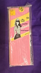 Vintage 1960s 70s NOS Headband Lot Goody Vogue Mod Hippie Sealed
