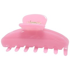 Fiwnpow Acetate Hair Claw Clip for Women, 4 Inch 1 Count (Pack of 1), Pink