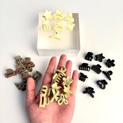 30pcs Beige Small Hair Clips Set–Cute Accessories for Daily Wear,Special Events