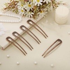WILLBOND 6 Pcs French Hair Pins for Women French Twist Hairpins 4 Inch Metal …