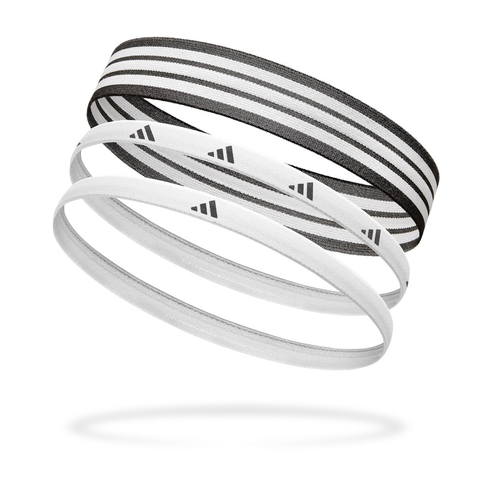 Hairband Set Two Thin, One Thick Black Stripe Multi