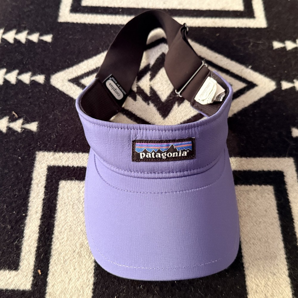 Patagonia Duckbill Sun Visor Lilac Purple NetPlus Adjustable One Size