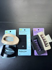 Gimme Hair Clips Bands Bundle Set Double Down Lay Flat Everyday Styling