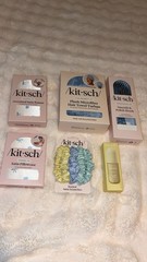 Kitsch Scrunchie,satin bonnet&pillowcase,brush,hair perfume&microfiber hairtowel