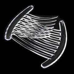 6PCS Plastic 7 Tooth French Twist Combs Hair Side Combs Clips Accessory for Wome