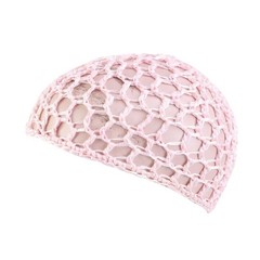 Women Girls Mesh Hair Net Crochet Cap Snood Sleeping Nightcap Cover Turban Hats