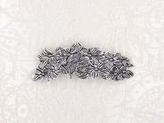 Dogwood Barrette Clip French Flower Hair Pin Vintage Style Hair Accessories