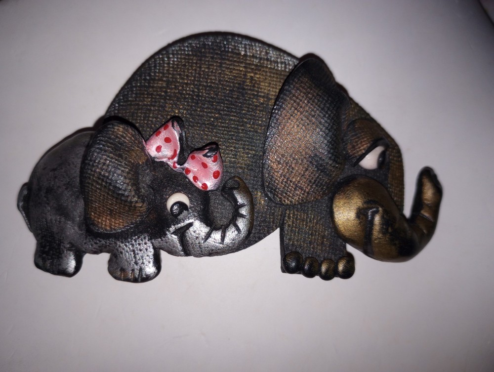Barrette Delsol Elephant Large Hair Clip