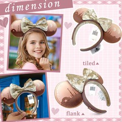 Star Wars Sands of Tatooine Disney* Resort Loungefly Minnie Ears Bow Headband