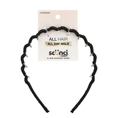 Black Hairband for All Hair Types All Day Hold Comfortable Stylish Accessory