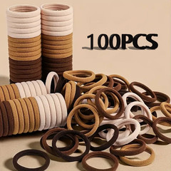 30-200Pcs Hair Accessories for Women Girl Basic Hair Bands Headband Hair Ropes T