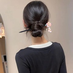 Vintage Wood Hair Sticks Japanese Chinese Decorative Hairstyle Accessories