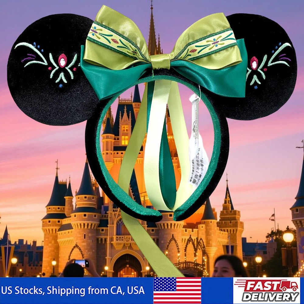 Resort Anna Princess Minnie Disney’s Mouse Ears Frozen Fantasy Springs Headband
