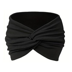 1 PCS Soft Elastic Headbands Unisex Wide Sports Hair Bands for Gym Running Yoga