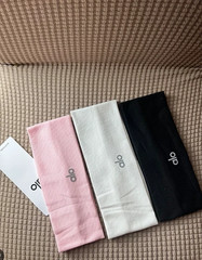 3Pcs NWT Unisex Yoga Headbands Soft Stretchy Hair Bands White – Black – Pink US