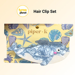Piper K Glitter Dolphin Hair Barrette – Adorable Sea Creature Clip