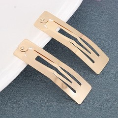 20PCS Non-Slip Hair Clips – Large Rectangle Shape Metal Snap Barrettes Grips
