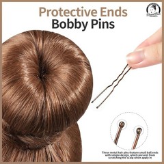 Teenitor Hair Bun Maker for Kids Girls – Donuts, Ballet D-Light Brown