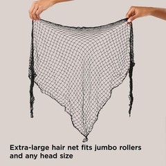 Extra Large Cotton Triangle Hair Net – Ideal for Salons and Home Use