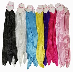 6 Assorted Bunny Rabbit Ear Wire Headbands for Women Girls Head wrap Hairbands