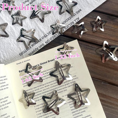 30 PCS Star Hair Clips,20Pcs 1.22″Clip and 10 PCS 1.65″Clips Snap Star Hair Acce