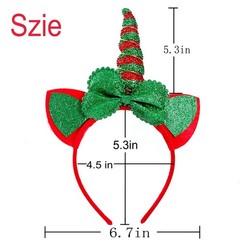 OIUUBBII St. Patrick’s Day Bow Headband Glitter 1 Count (Pack of 1), B-green