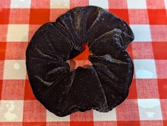 Valor black scrunchies ~USA family business made