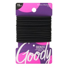 Ouchless Hair Elastics – No Pull, No Breakage, Tangle-Hold for Thick, Curly, …
