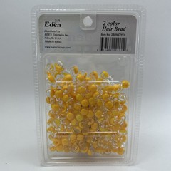 Eden Hair Beads 200 Count Pack EBS 2 Colors All Ages Fashion Beads Sealed